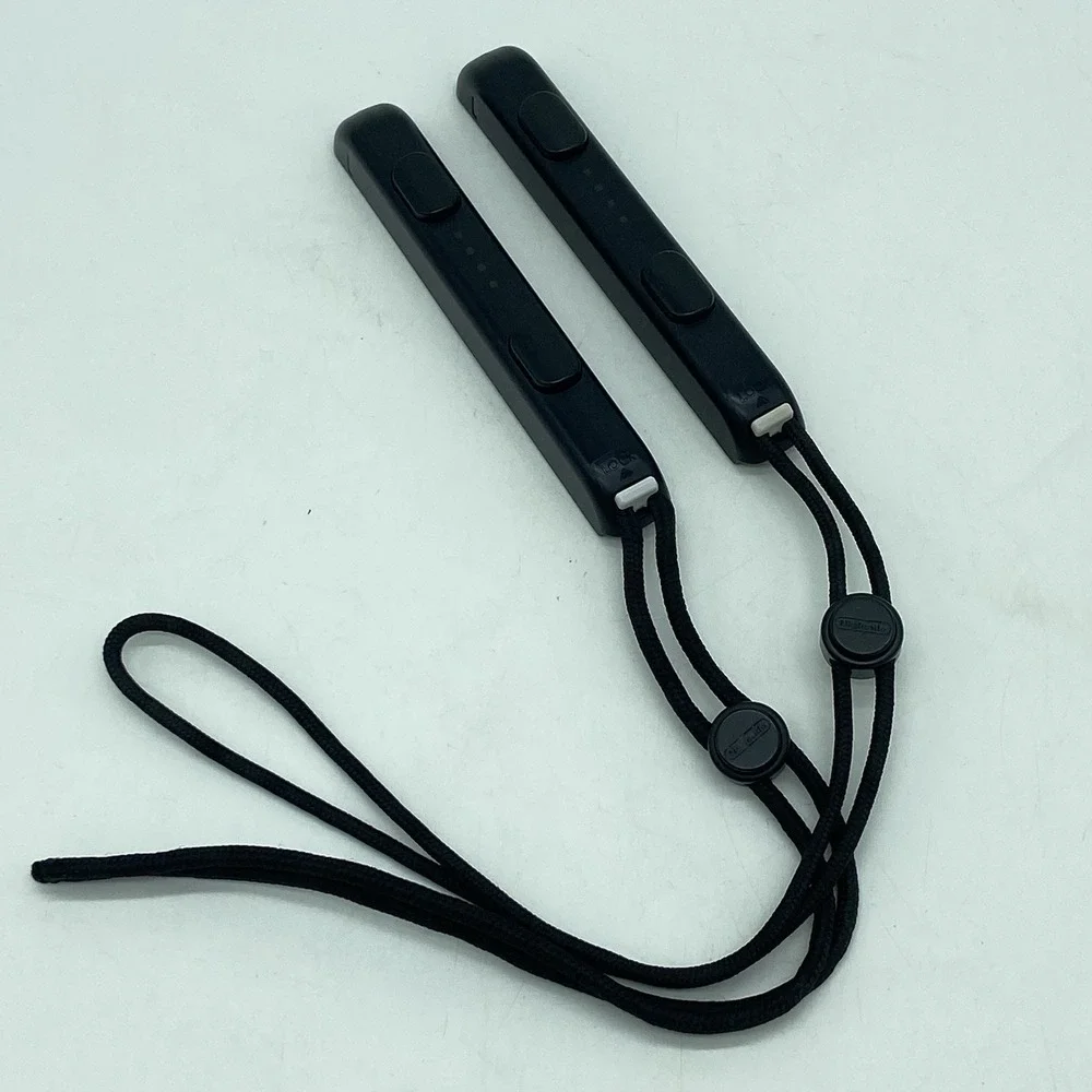 Nintendo Switch Joy Con Wrist Straps, Black, Pair/Set of 2